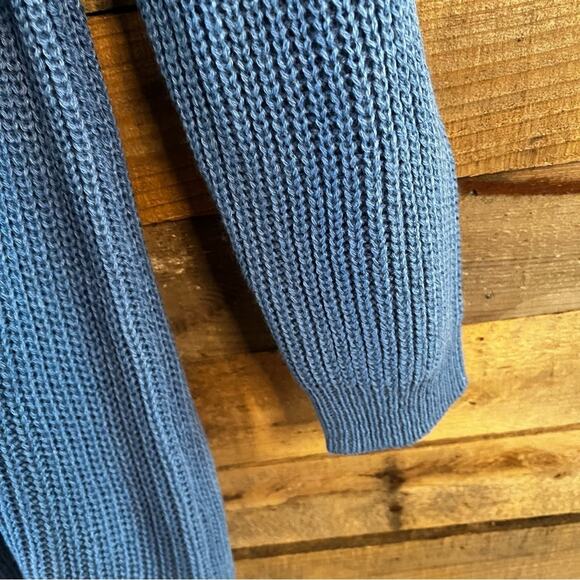 Zenana Blue‎ Sweater Size Small - Picture 8 of 11